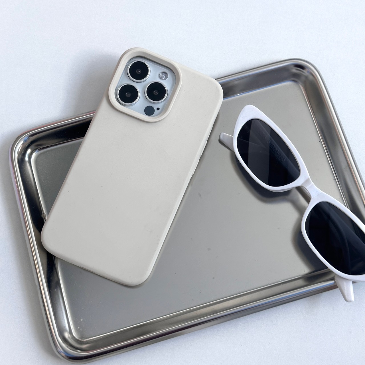 Silicone premium Case v.2 (cream colors)