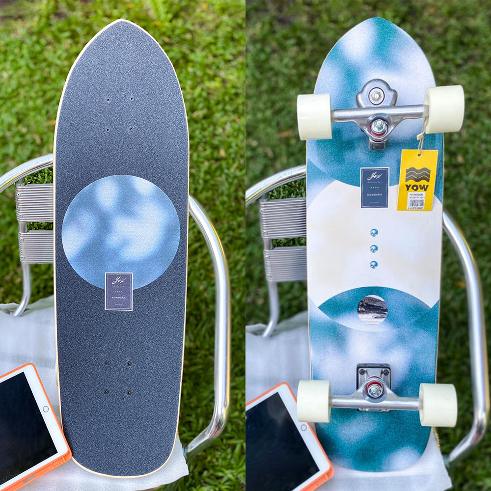 0202 sp Surfskate Yow ลาย surf ทรัค Meraki เล่นง่าย ลายสวย