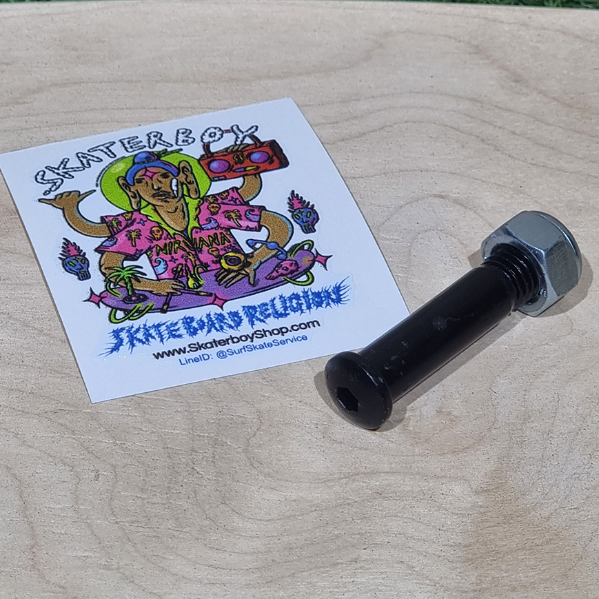 [0314] น็อต Kingpin และ bearing ทรัคCX7 อะไหล่ surf truck