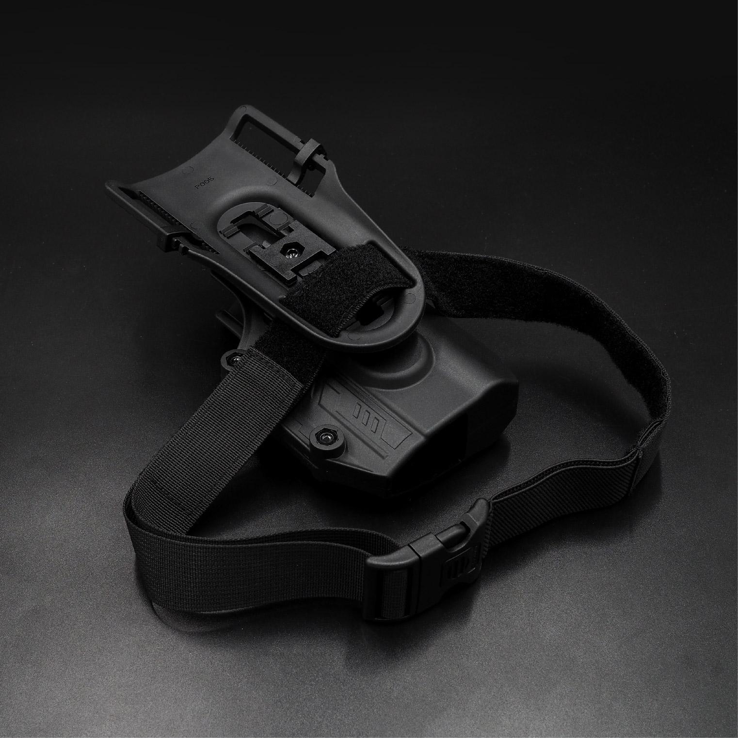 ซองพกนอก Mega-Fit ติดไฟฉาย + เพลทลดต่ำ (K0970)