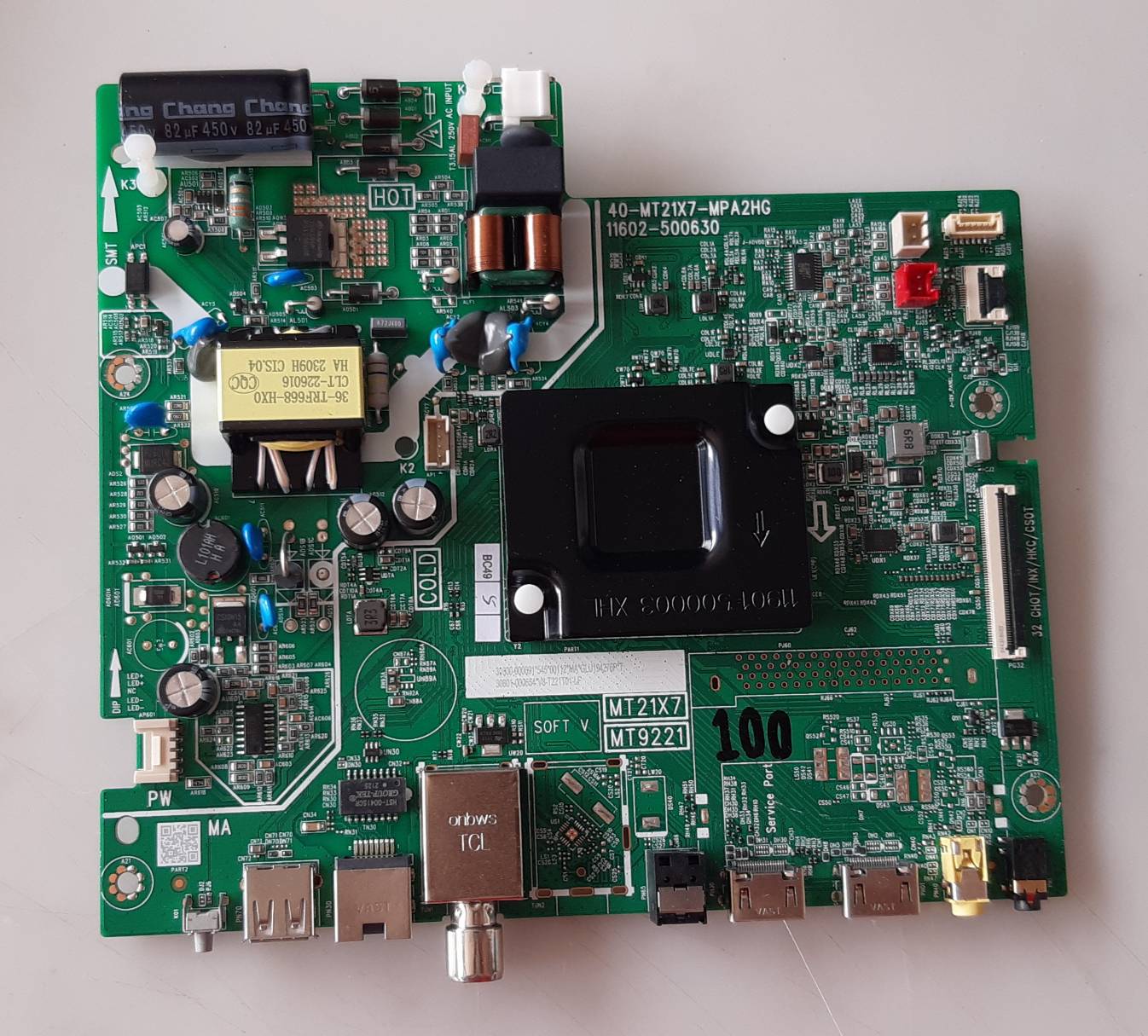 อันที่ 100 TCL 32S65A ซีสเตร็ม 40-MT21X7-MPA2HG ดีเทสแล้ว