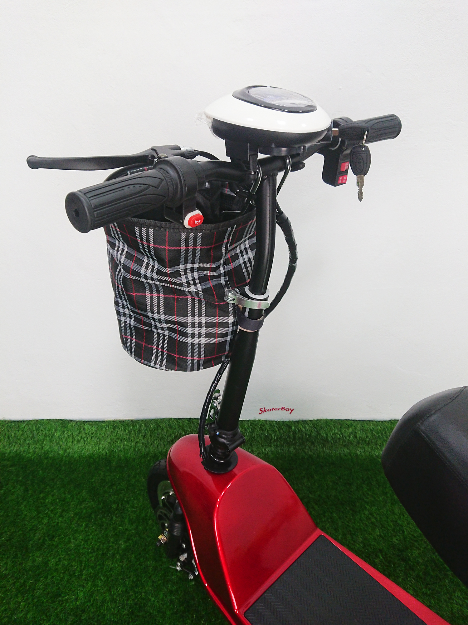 [0601] สกู็ตเตอร์ไฟฟ้า รุ่น Rhino สำหรับผู้สูงอายุ มี3ล้อ ขนาด12นิ้ว รับประกัน6เดือน มีอะไหล่เปลี่ยน Electric scooter