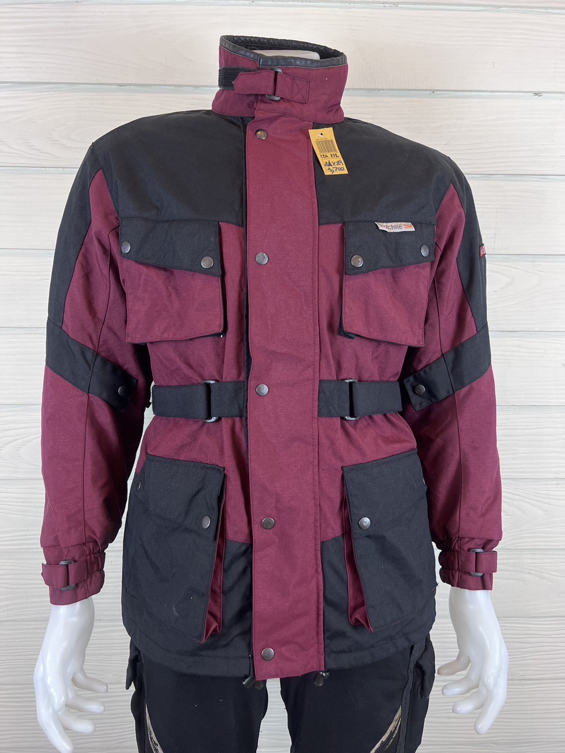 เสื้อขี่มอเตอร์ไซด์( มือสอง) CTA 252 : อก 46" ยาว 29" (L) GARIBALDI