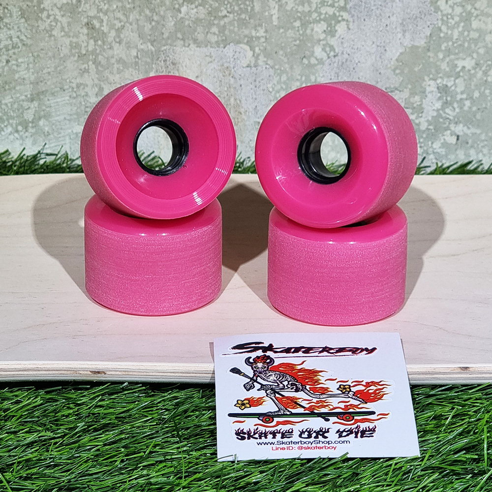 [0316] ล้อสเก็ตบอร์ด 65x45mm 80A หน้าแคบ ขอบมน snap ดี Cruiser skate surf