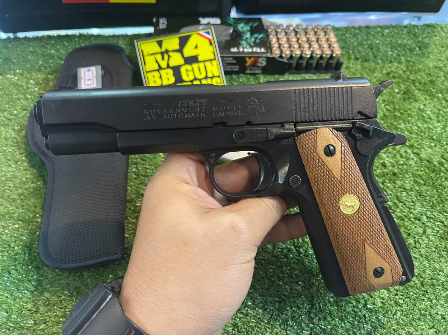 AKSA COLT 1911 ลาย Government สีดำ