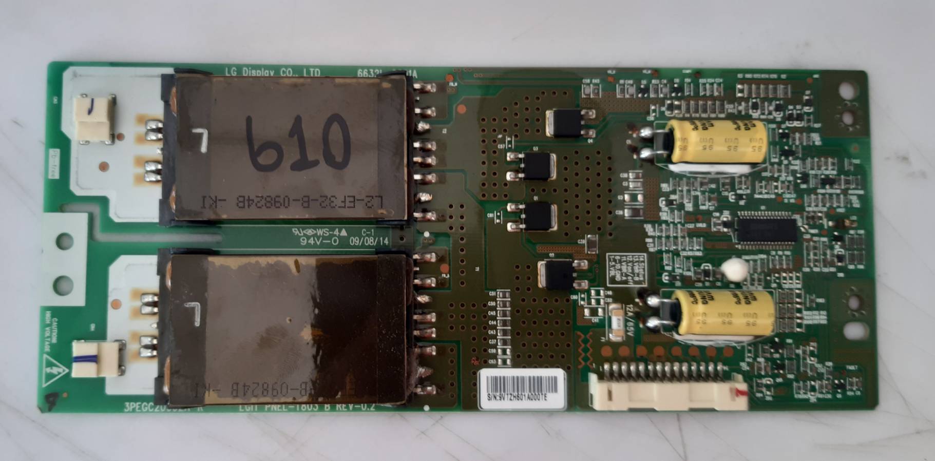 อันที่ 610 LG 32LF20FR อินเวอร์เตอร์ 6632L-0601A ดีเทสแล้ว
