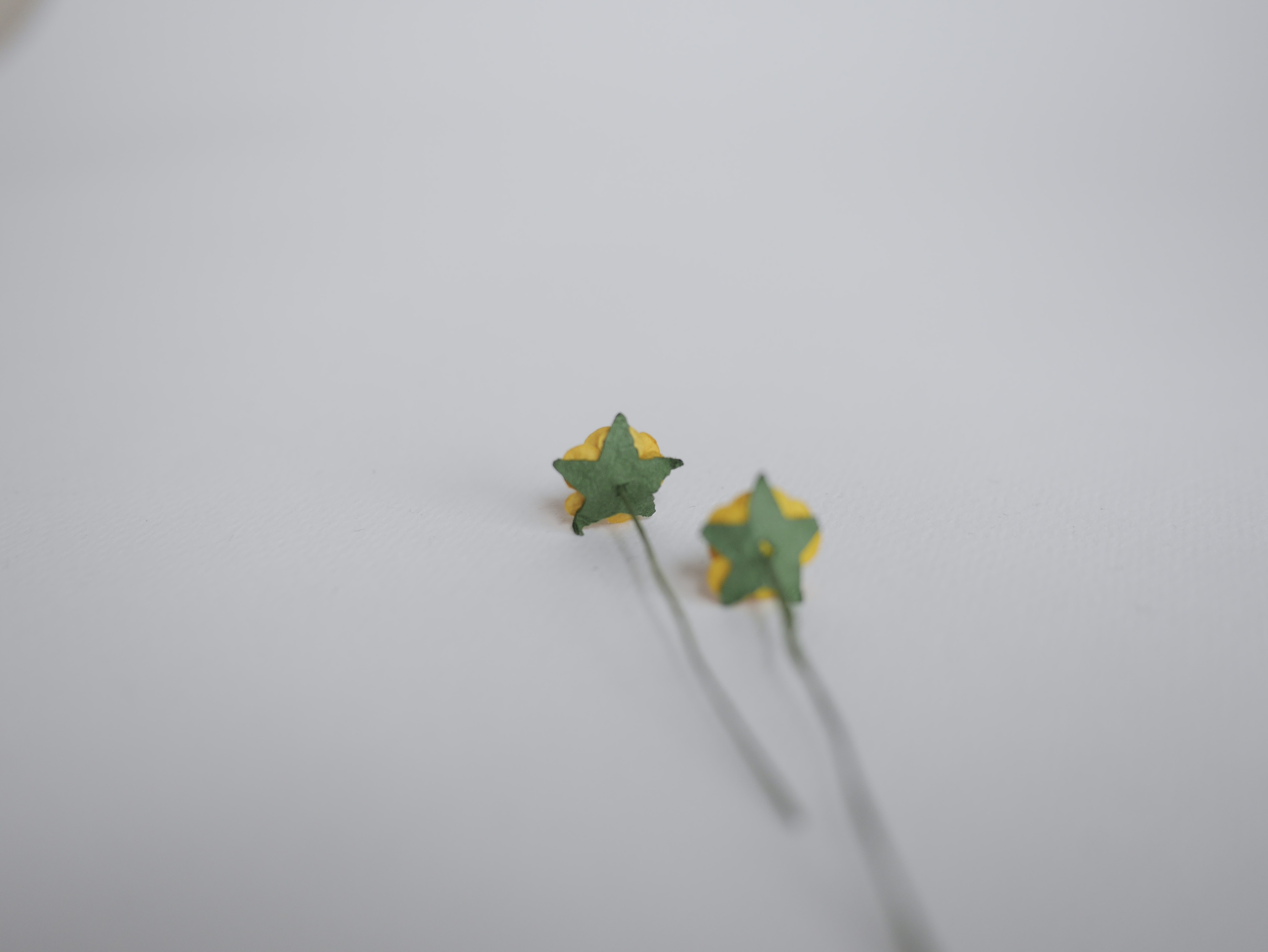 ดอกไม้กระดาษสา ดอกกุหลาบจิ๋ว ขนาดเล็ก สำหรับตกแต่ง ของชำร่วย ดอกกุหลาบ กระดาษสา สีครีมเหลืองมัสตาด ขนาด 1 cm. จำนวน 100 ดอก/1 ถุง