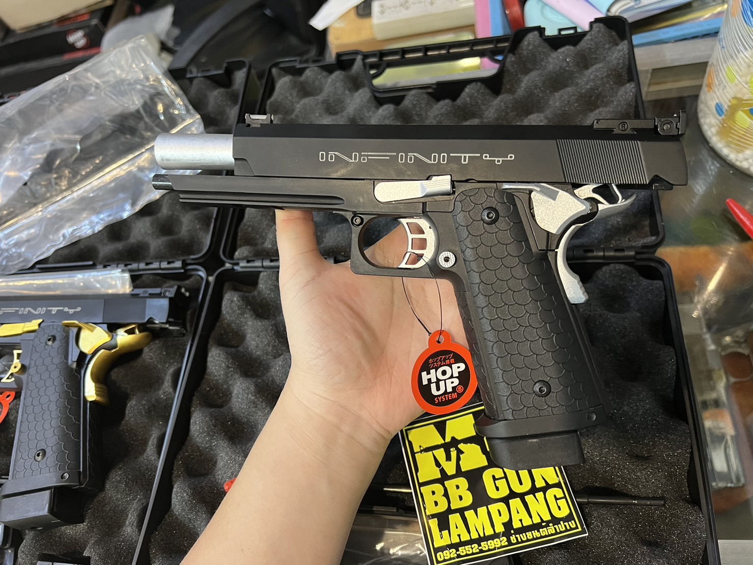 Double Bell 795-1 Hi-Capa 5.4 Infinity Silver Custom