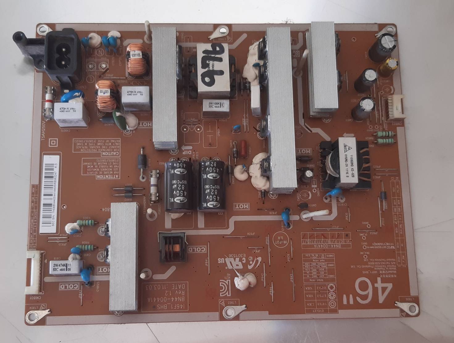 อันที่ 976 Samsung LA46D550K7R ซัฟฟลาย BN44-00441A ดีเทสแล้ว