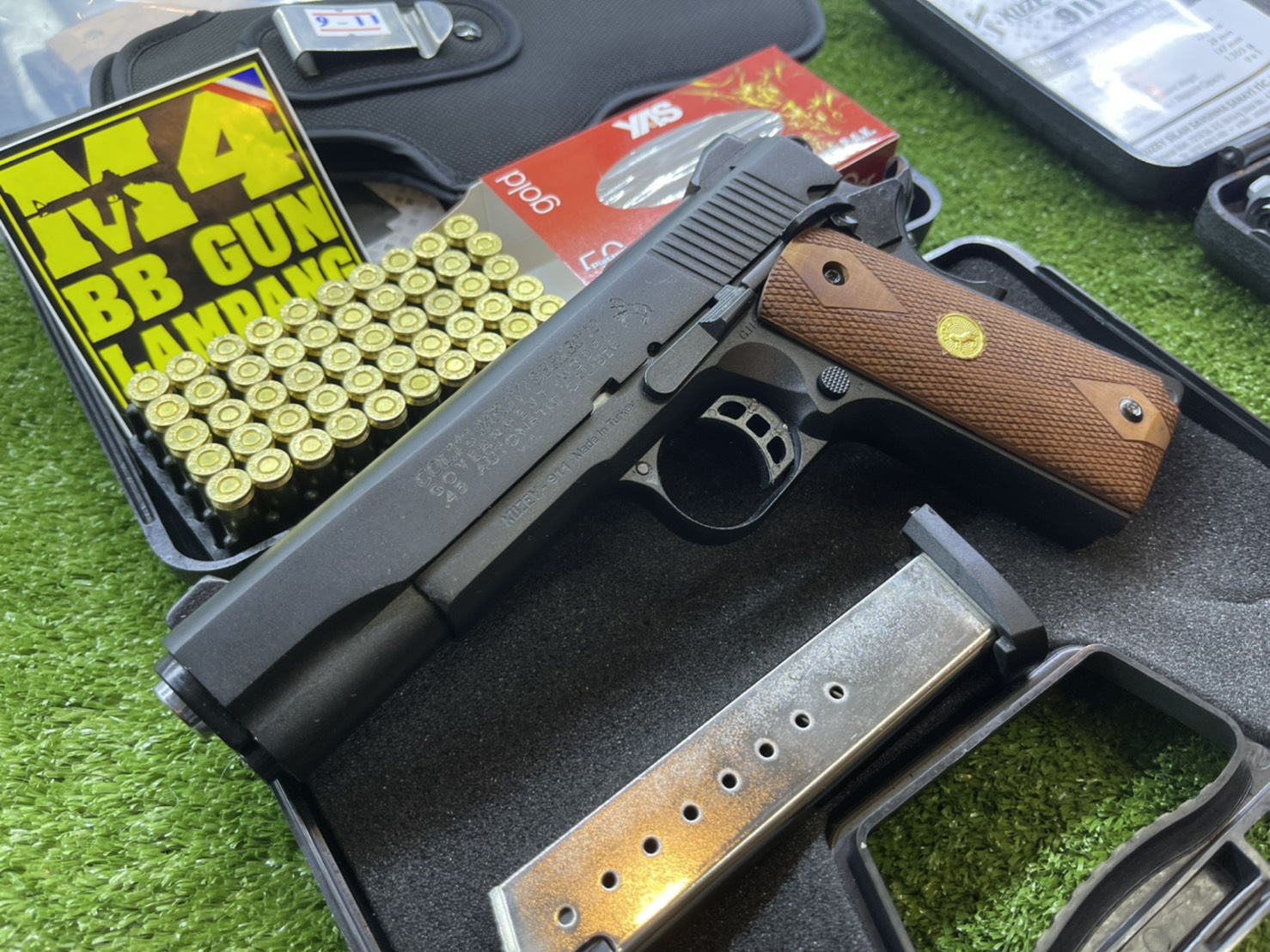 KUZEY M1911 ลาย Series 70 ลำกล้อง 5" ดำ