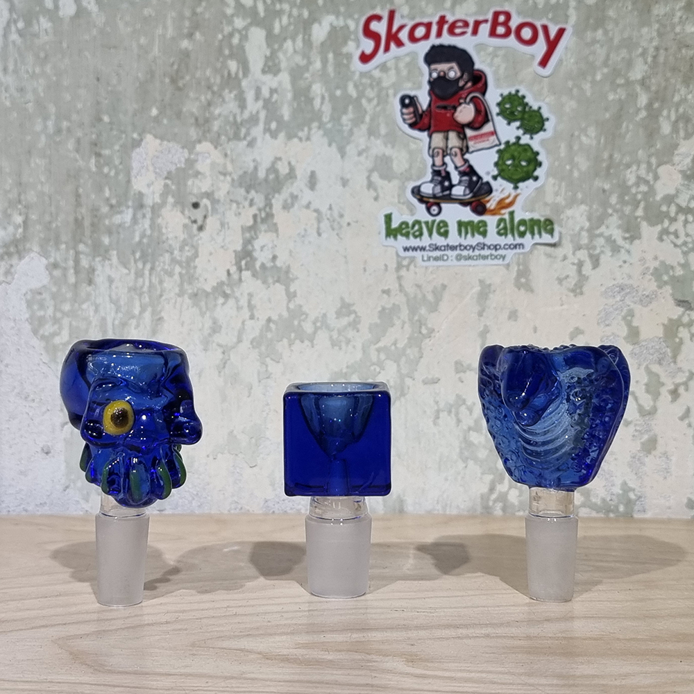 [1005] บัวผัน แก้ว ทรงเพชร ผีเสื้อ กระโหลก สี่เหลี่ยม งู ขนาด 14mm 18mm