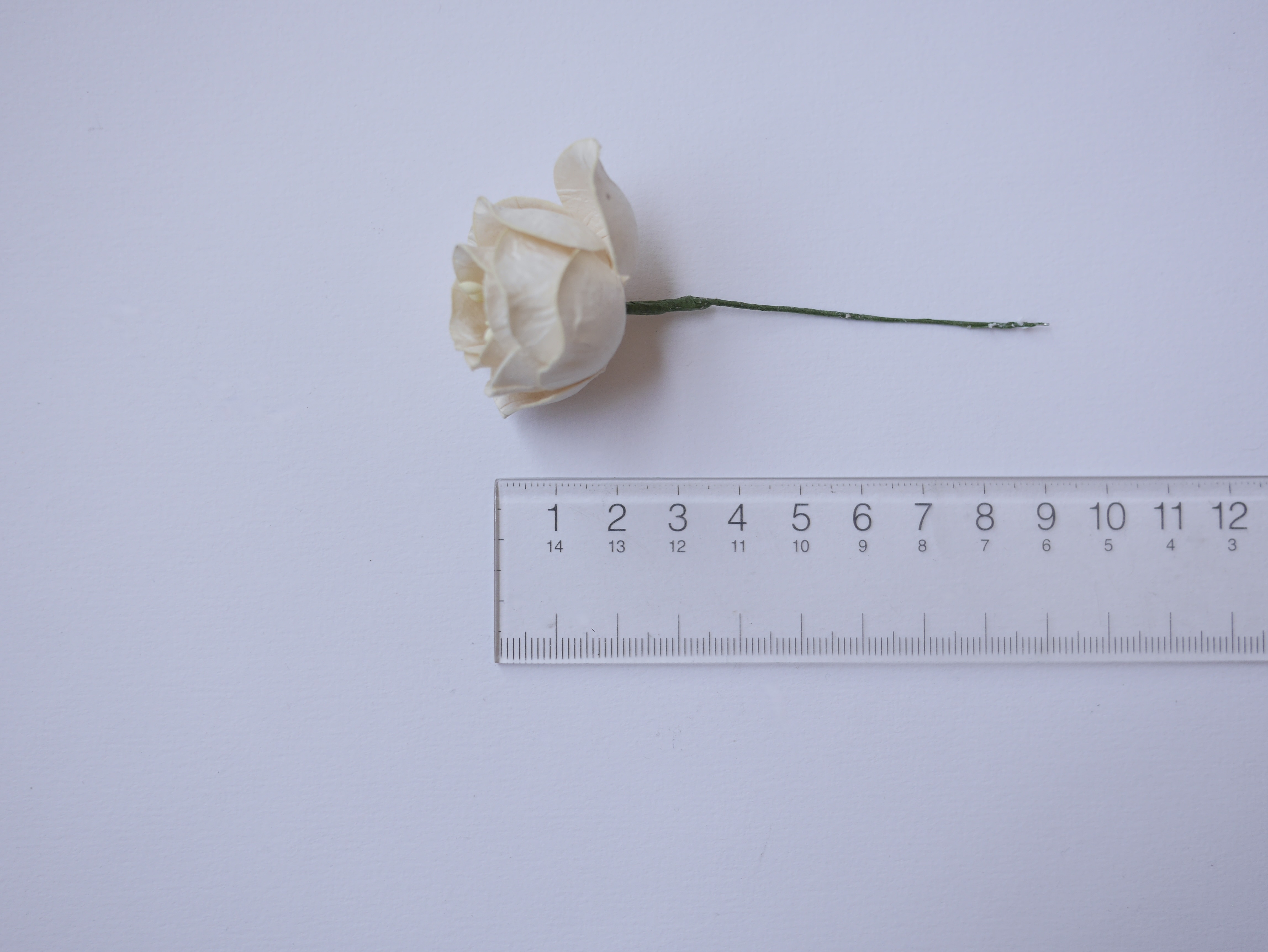 ดอกไม้กระดาษสา ดอกโลตัสอินโดนิเซียกระดาษ ดอกไม้กระดาษสาราคาส่ง ดอกไม้กระดาษสำหรับตกแต่งของชำร่วย งานแต่งงาน ทำช่อดอกไม้ติดอกเจ้าบ่าว ข้อมือดอกไม้เจ้าสาว ขนาด4.5 cm. 20 ดอก สีงาช้าง Paper flowers supplies: DIY wedding tools, Lotus with pollens.