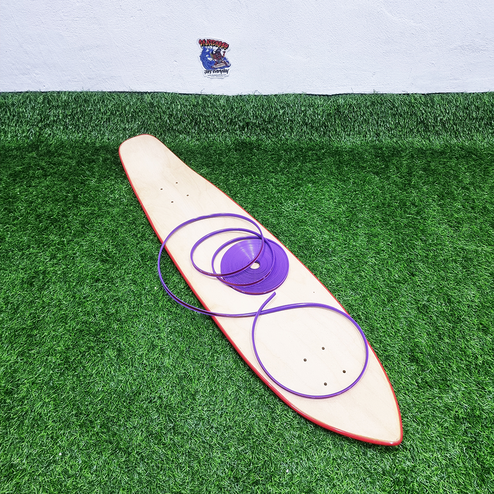 [0302] ขอบยางกันกระแทก สเก็ตบอร์ด ทุก2เมตร Free เทปใสกันน้ำ1ชิ้น Primerทำความสะอาดเพิ่มแรงยึด2ชิ้น