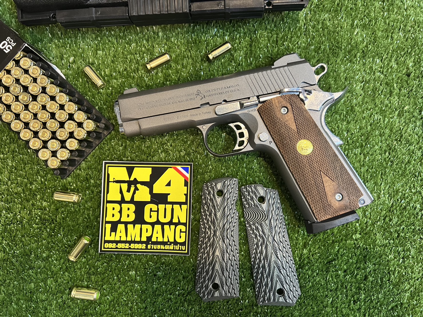 KUZEY M1911 ลาย 100 YEARS ลำกล้อง 4" สโมค