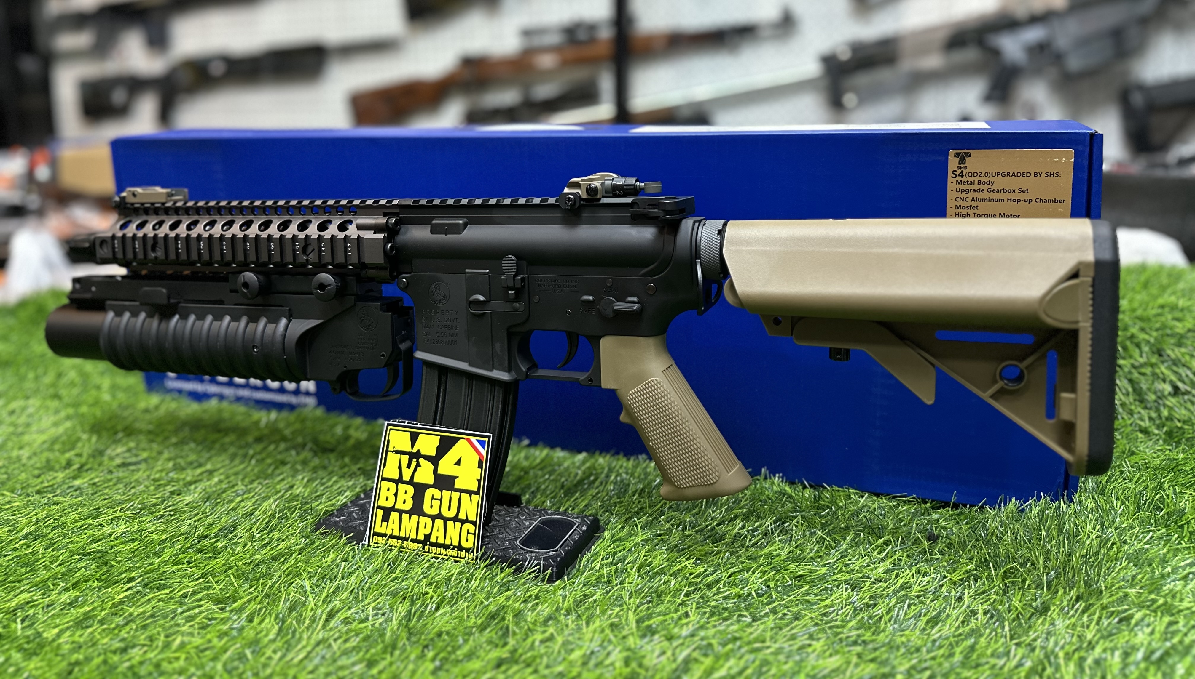 E&C x Cybergun 705 S4 WB + M203