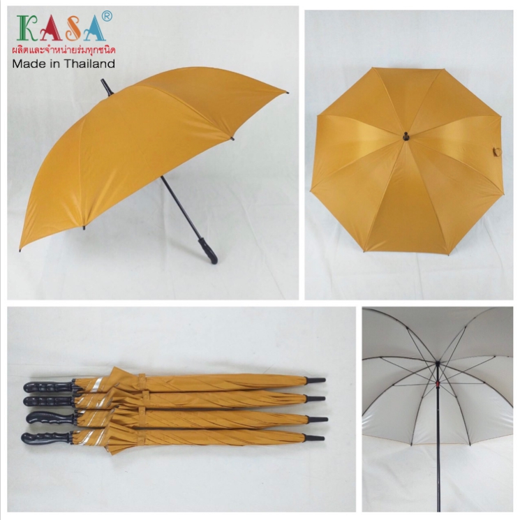 ร่มกอล์ฟ 30 นิ้ว มือเปิด สีไพร(พระ)ผ้ากันยูวี แกนเหล็ก ซี่ไฟเบอร์ 8 ก้าน ด้ามตรง ผลิตในไทย ชิ้น 30143-3 2020-05-18 15:46:50 2023-11-08 17:05:45