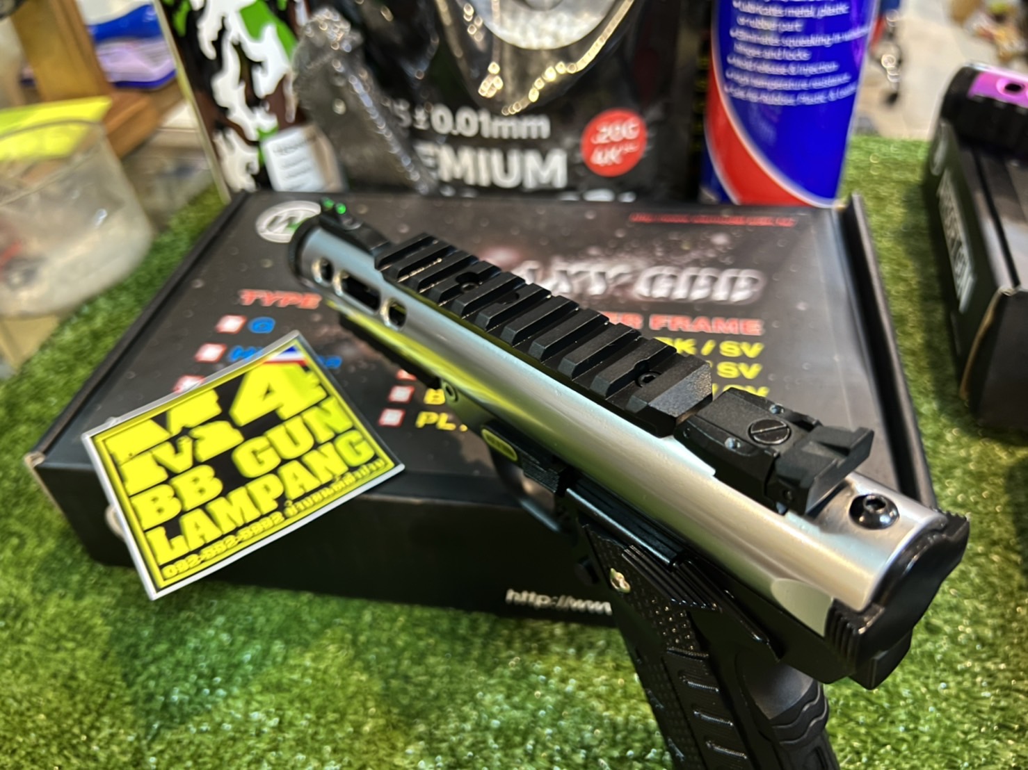 We Galaxy 1911 Sereis GBB – สีเงิน