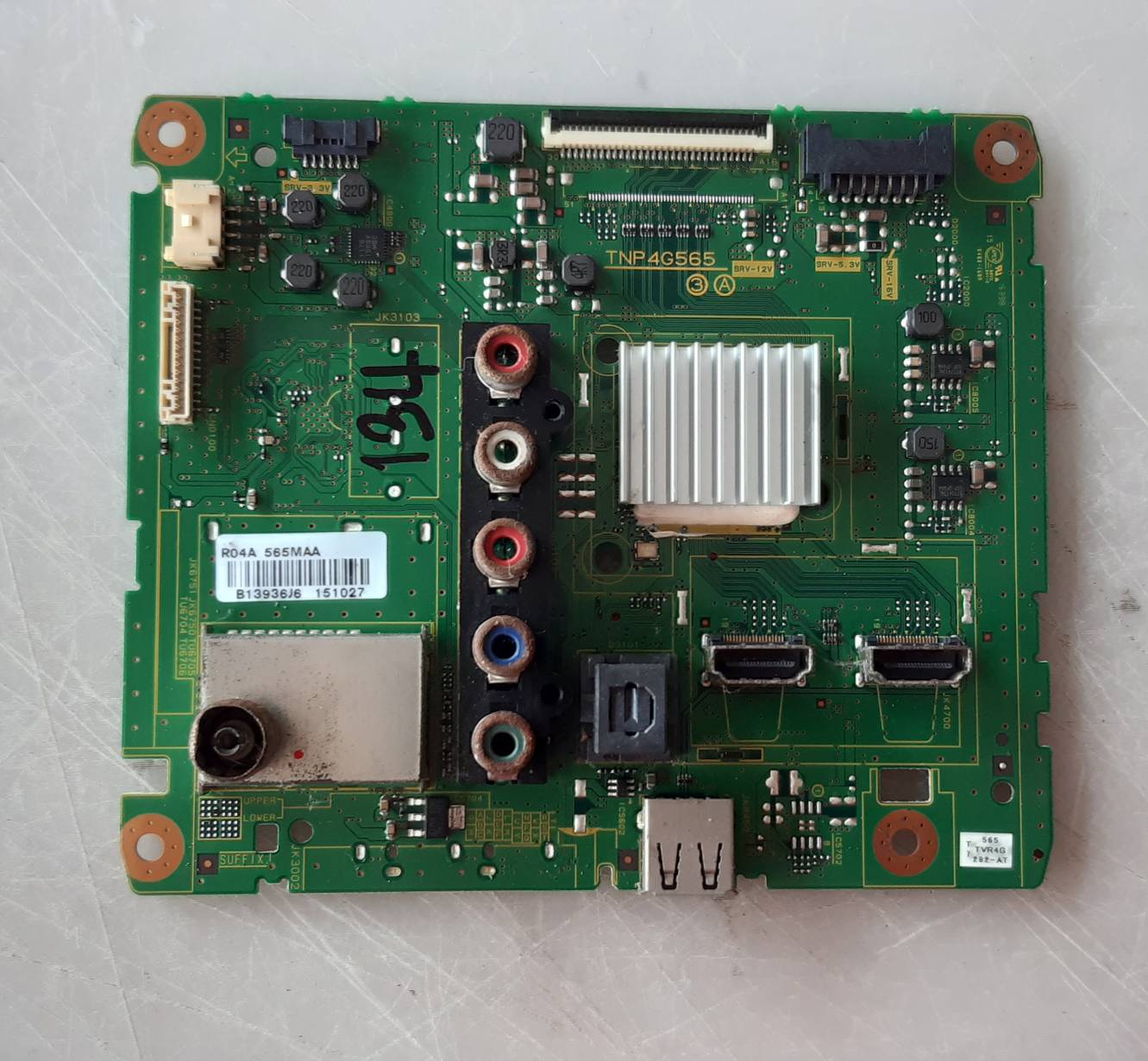 อันที่ 134 Panasonic TH-32A410T ซีสเตร็ม TNP4G565 30PIN ดีเทสแล้ว