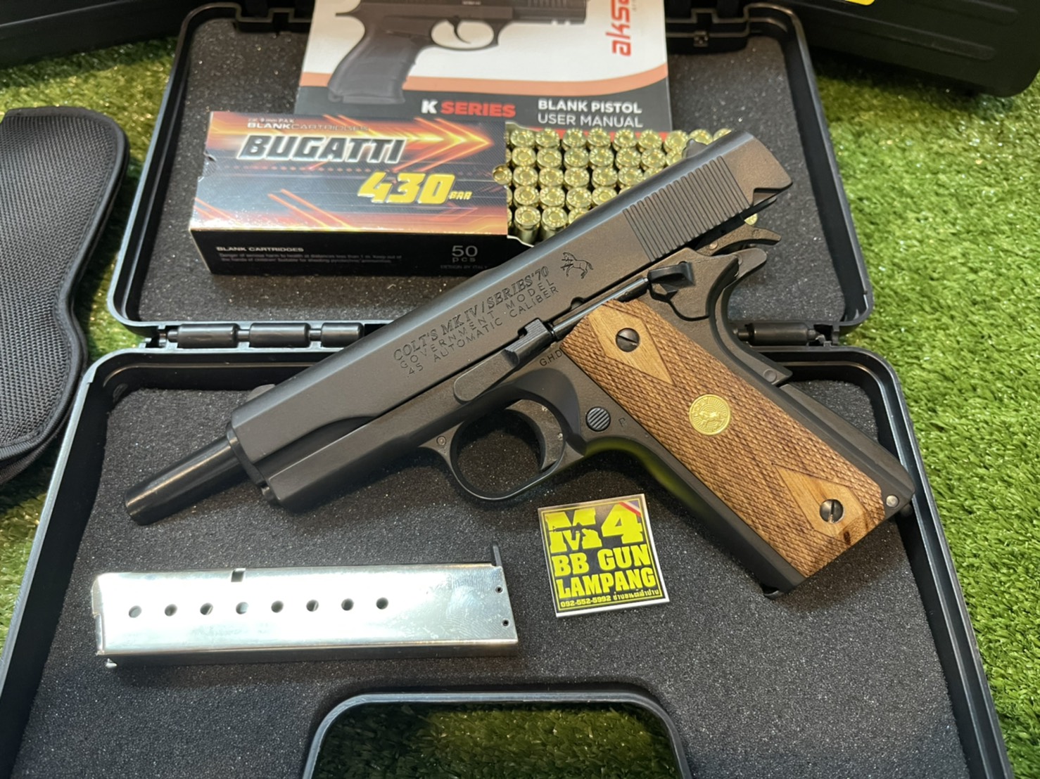 AKSA COLT 1911 ลาย Series 70 สีดำ