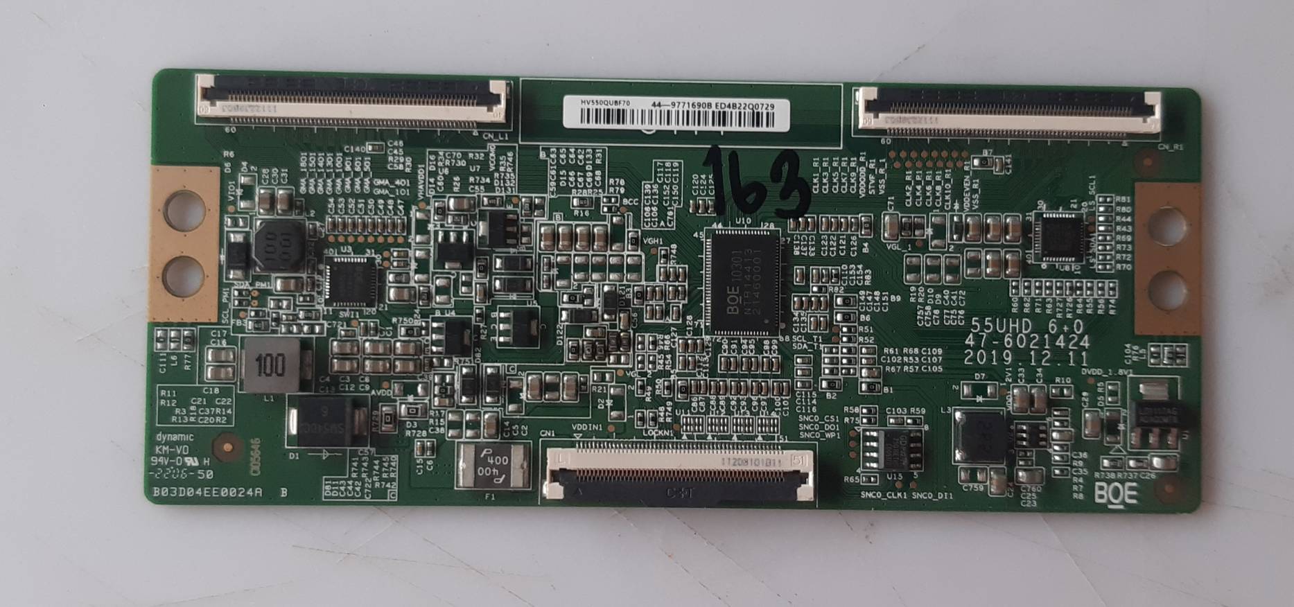 อันที่ 163 Aconatic 55US200AN ทีคอน HV550QUBF70 47-6021424 ดีเทสแล้ว