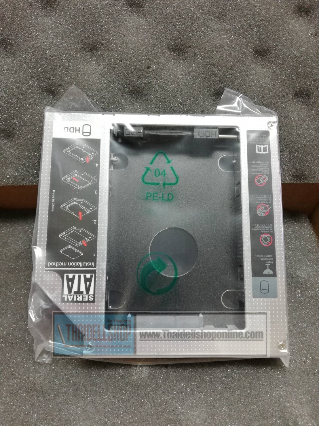 HDD Caddy 12.7 mm Case HDD Enclosure Hard Disk Bracket for Notebook
