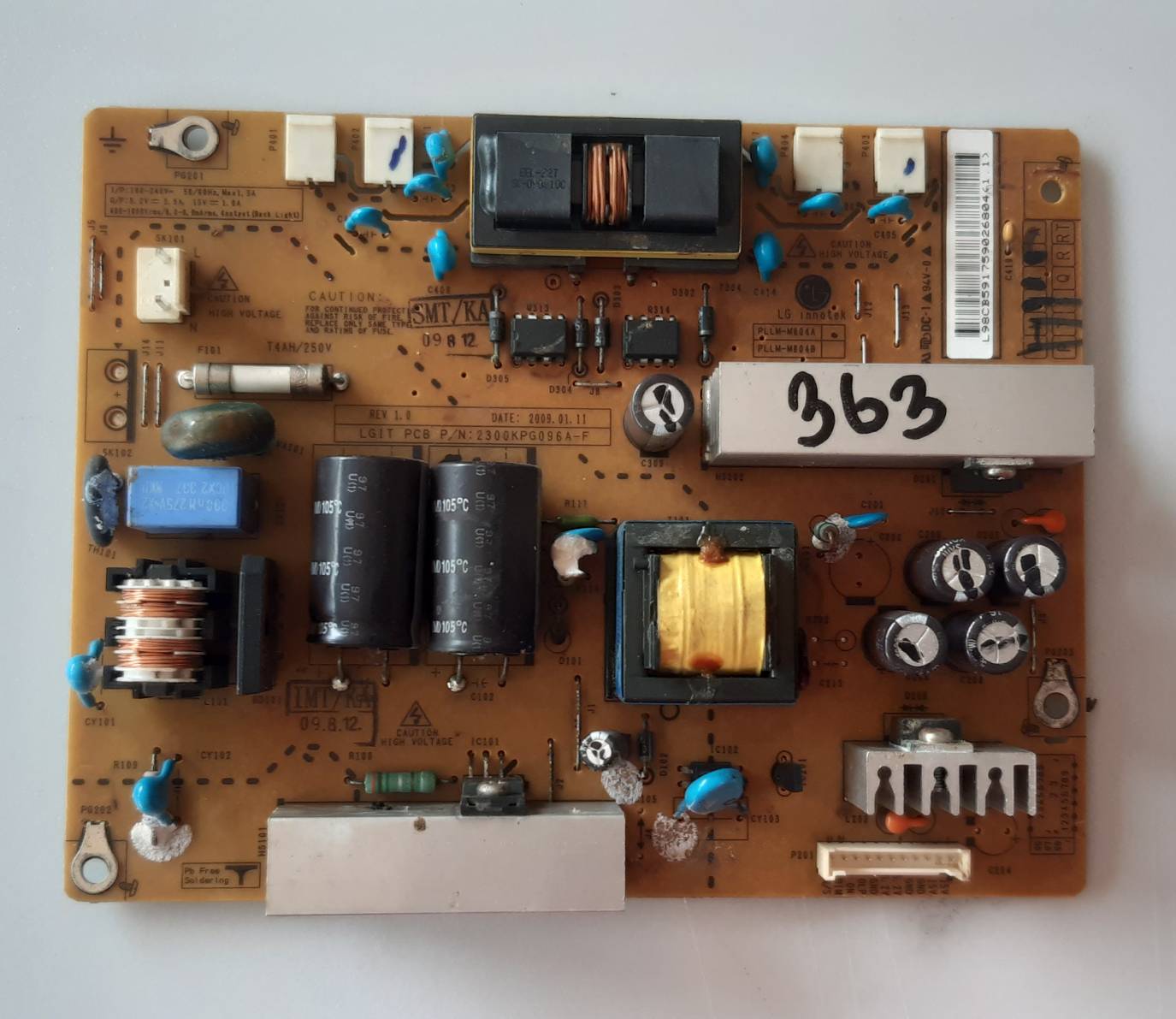 อันที่ 363 LG 22LH20R ซัฟฟลาย PLLM-M804A ดีเทสแล้ว