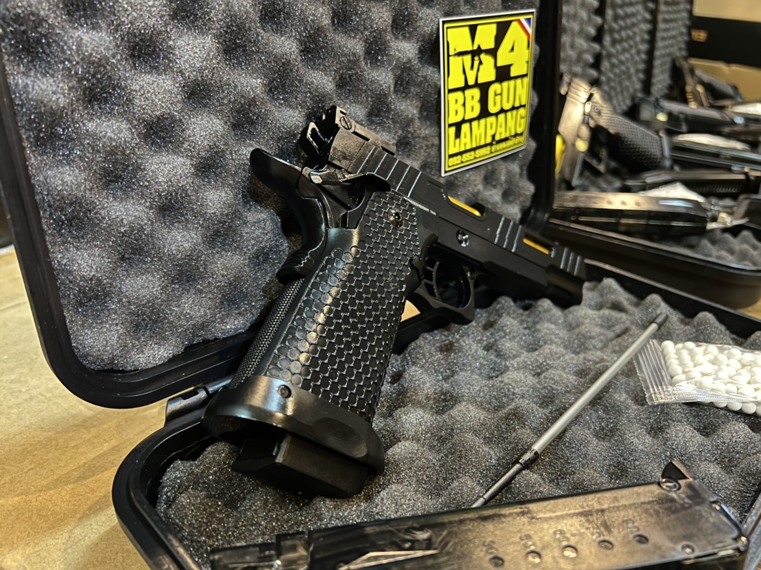 Golden Eagle GE3336 - Hi-Capa 5.1 AQUA ท่อทอง