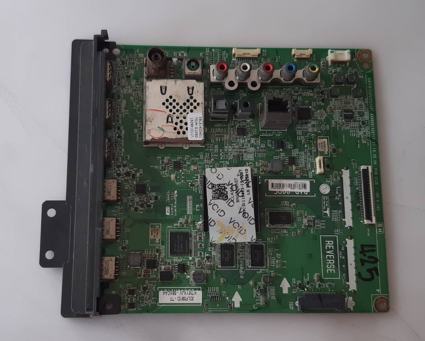 อันที่ 425 LG 32LF581D ซีสเตร็ม EAX65610207 30PIN พับ ดีเทสแล้ว