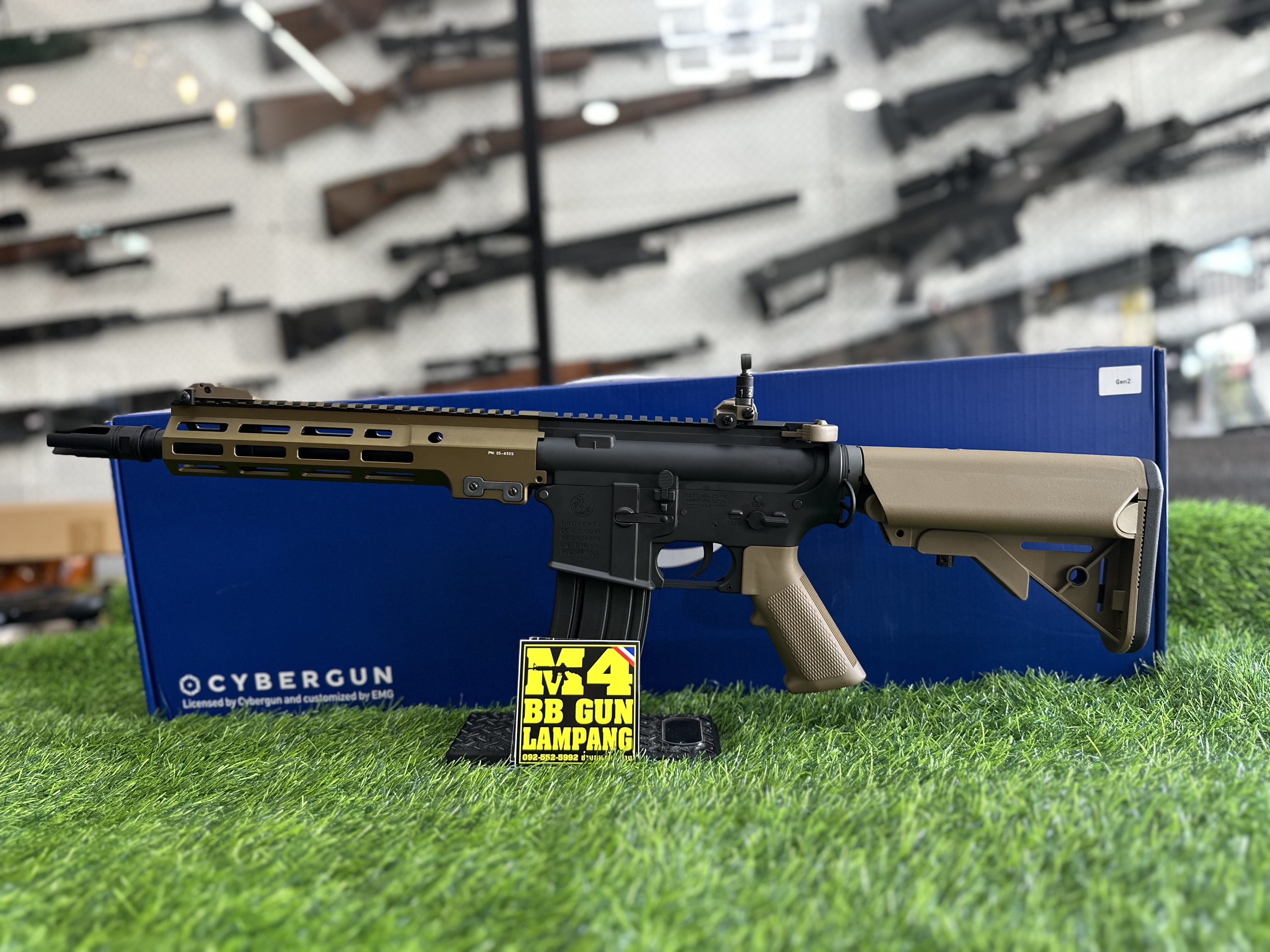 E&C x Cybergun 633 S2 DE Mk16 URGI