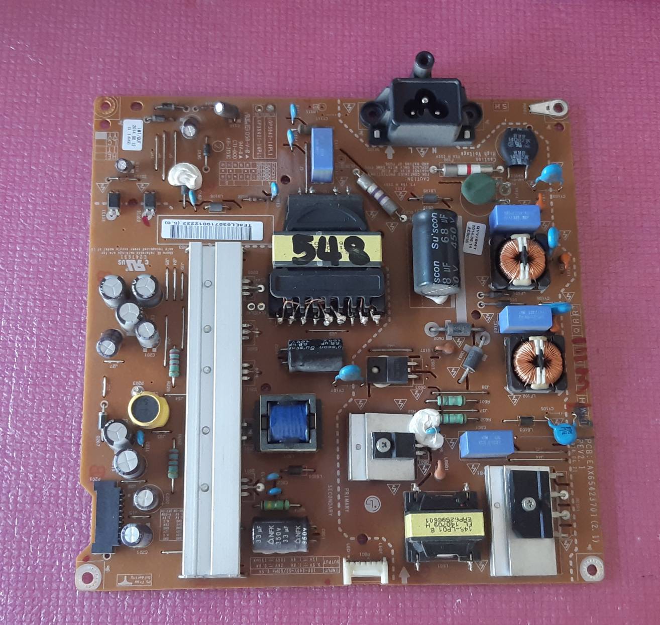 อันที่ 458 LG 42LB551T ซัฟฟลาย EAX65423701(2.0) ดีเทสแล้ว