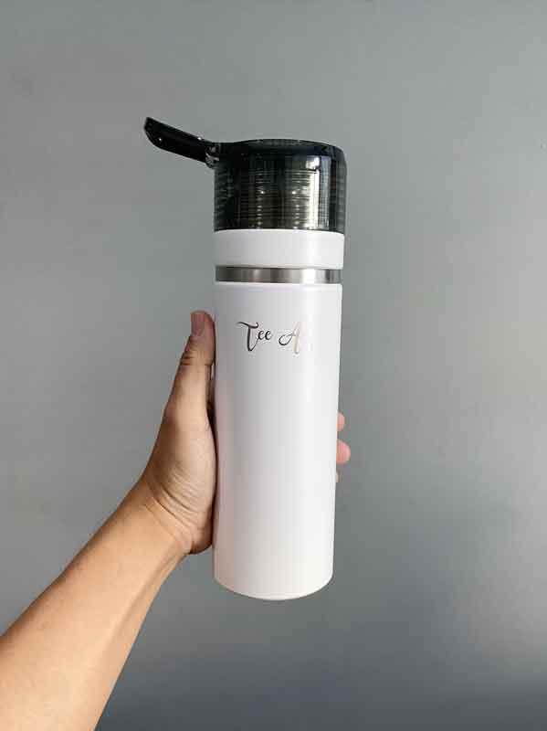 สลักชื่อ สลักข้อความ สลักรูป เลเซอร์ชื่อ เลเซอร์ข้อความ เลเซอร์รูป บนกระบอกน้ำ