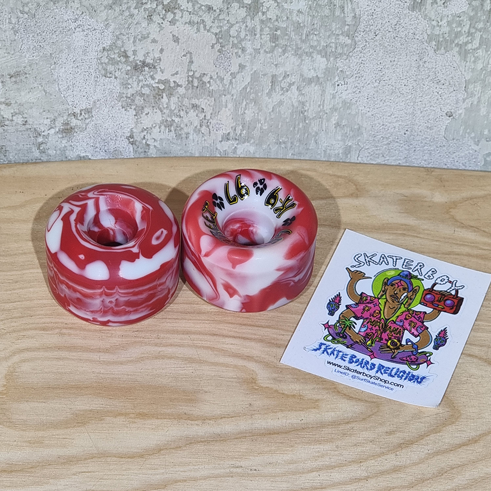 [0315][US] ล้อสเก็ตบอร์ด Dogtown K9 swirl ขนาด 57mm 95A 97A 99A แบ่งขาย FREE ลูกปืนล้อสเก็ตบอร์ด Abec7