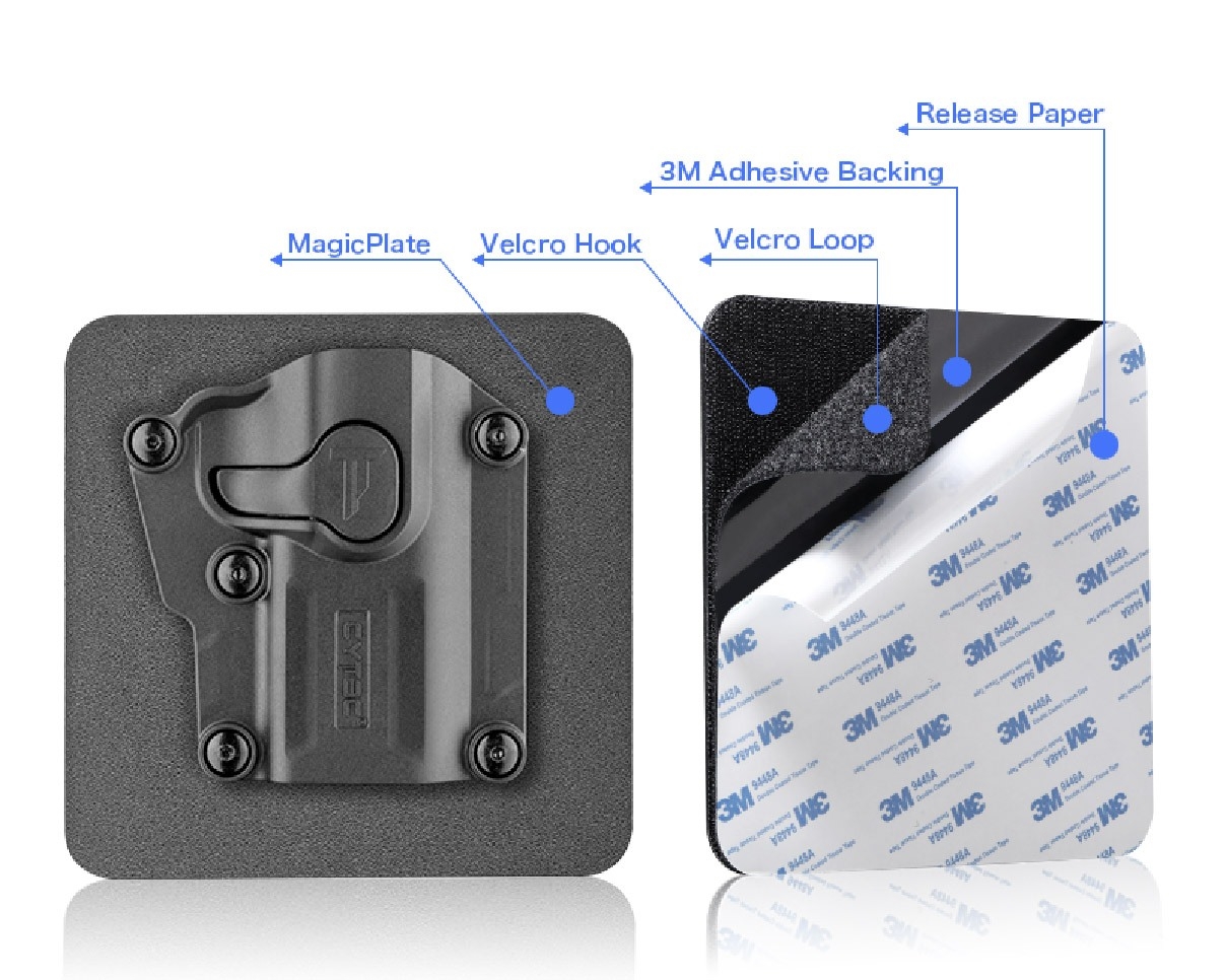 แผ่นติดปืน Cytac ( Cytac Magic Plate ) (K0400)