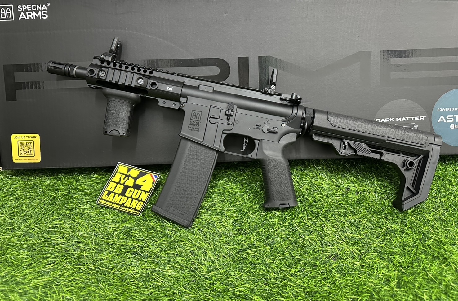 Specna Arms SA-P21 PRIME™ BLDC ASTER Black : M4 Custom