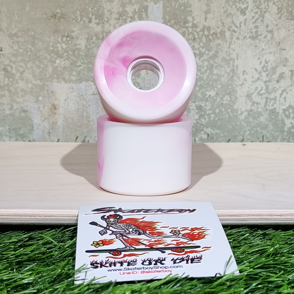 [0317] ล้อสเก็ตบอร์ด 70x50 78A ลายหินอ่อน ลูกกวาด ดินน้ำมัน BlueScratte