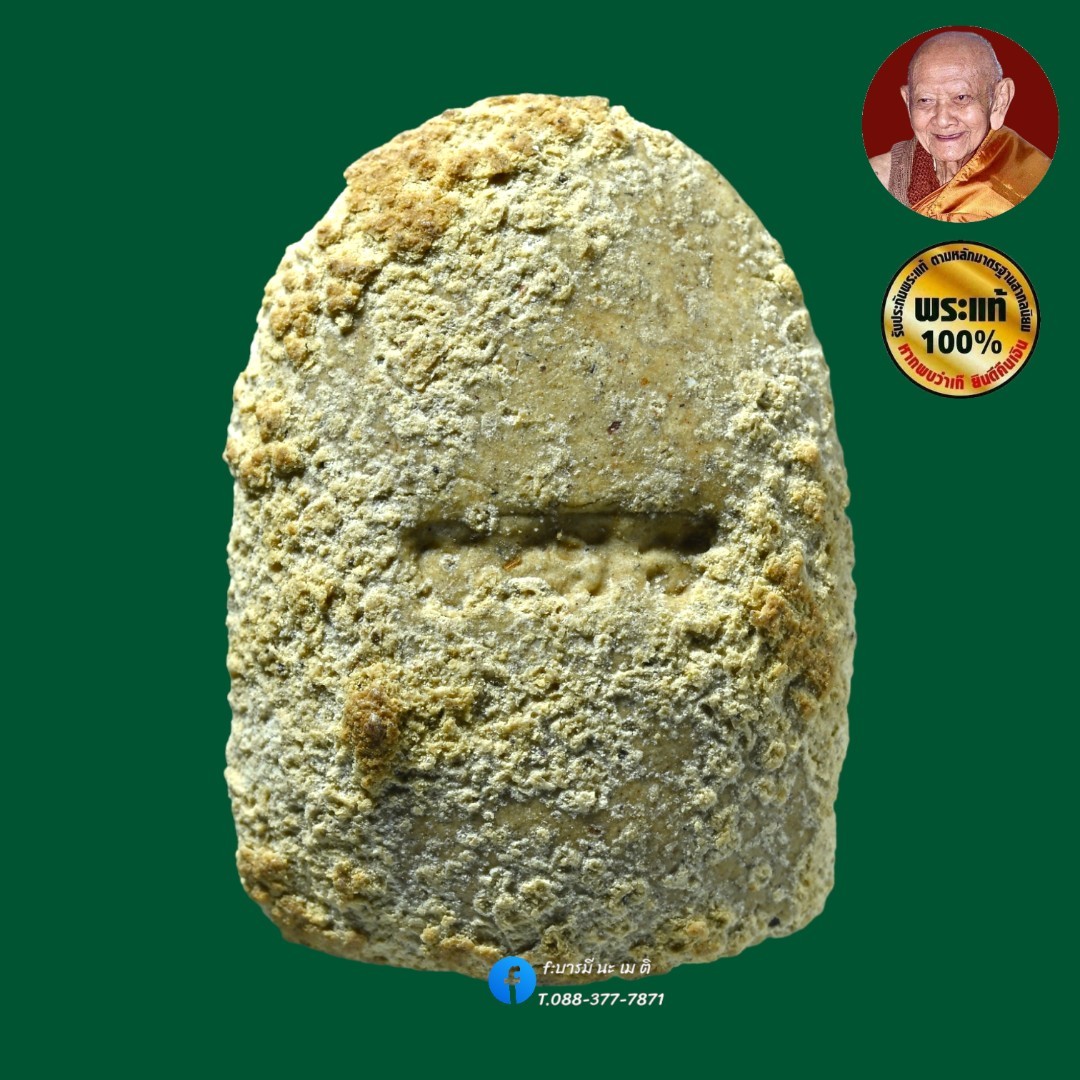 พระผงหลวงปู่หงษ์ พิมพ์ซ้มกอ เนื้อ : ว่าน 108 (งอก-ฟู)