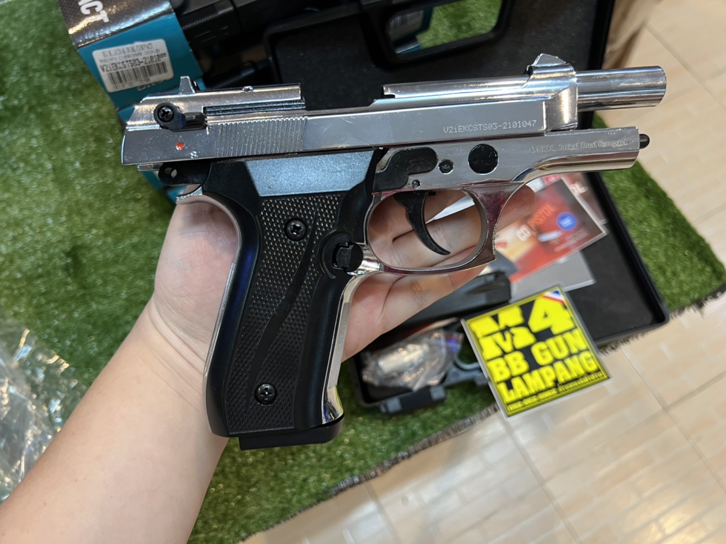 EKOL Jackal Dual Compact เงินเงา