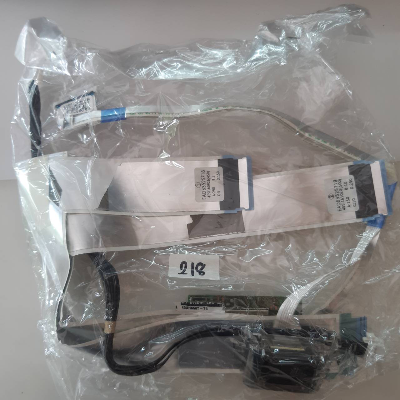ชุดสายแพร 218 LG 43UH650T