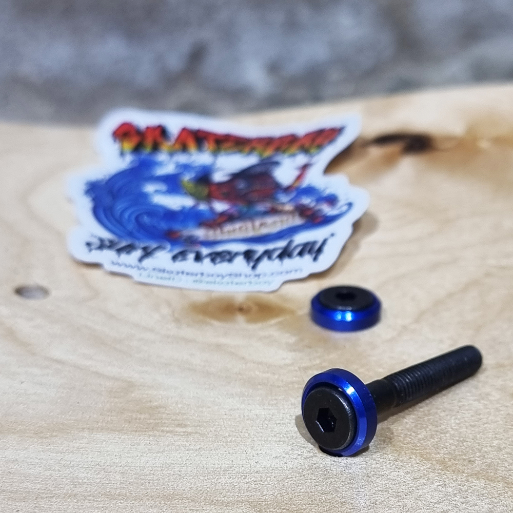 [0302] จานรองน็อตยึดทรัค สเก็ตบอร์ด กันน็อตจมกินบอร์ดไม้ ช้วยถนอมบอร์ด nut washer