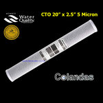 ไส้กรองน้ำ Carbon 20 นิ้ว x 2.5 นิ้ว 5 ไมครอน Colandas
