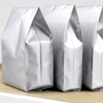 ถุงซองฟอยล์สีบรอนซ์เงินขยายข้างตั้งได้ 100 ชิ้น (คลิกเพื่อเลือกขนาด)