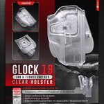 ซองปืนพกนอกชนิดใส Glock19 G&F (K0520)