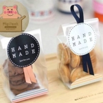 ถุงซองขุ่นตั้งได้ 8.5x22.5+6 cm :006742 แพ็ค100ชิ้น(ไม่รวมสติกเกอร์)