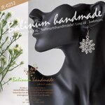 ต่างหูเงิน สไตล์วินเทจโบฮีเมียน สามารถแมทซ์กับผ้าซิ่น ผ้าไทย ชุดเมือง ชุดล้านนา หรือกับเสื้อผ้ายีนส์ ก็ดูเก๋ดีค่ะ เงิน (Silver)