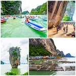 ทัวร์อ่าวพังงา เขาตะปู เกาะปันหยี เกาะไข่ โดยเรือสปีดโบ๊ท James Bond Island-Khai Island by Speedboat