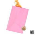 ซองฟอยล์สีชมพูพาสเทล 100 ชิ้น (คลิกเพื่อเลือกขนาด)