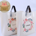 ถุงแฟชั้นลายกุหลาบ 33*25+6 cm :006203 แพ็ค50ชิ้น