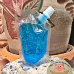 ถุงซองพลาสติกแบบมีฝาปิดด้านข้างตั้งได้ 7x10+2 cm. (50 ml.) 100 ชิ้น(สีใส) : 007416