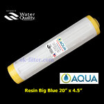 ไส้กรองน้ำ Resin Big Blue 20 นิ้ว x 4.5 นิ้ว AQUA