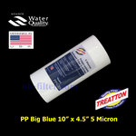 ไส้กรองน้ำ PP (Sediment) Big Blue 10 นิ้ว x 4.5 นิ้ว 5 Micron Treatton